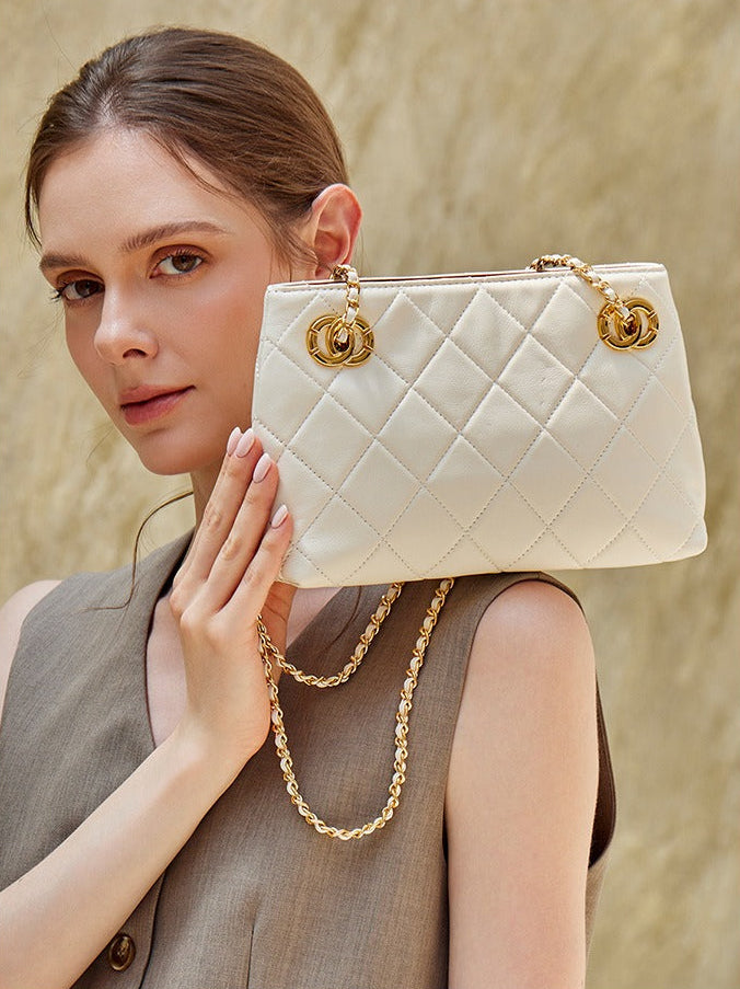 Classic Quilted Lambskin Chain Bag