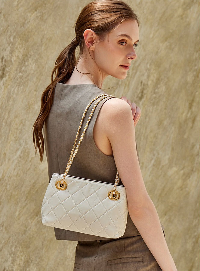 Classic Quilted Lambskin Chain Bag