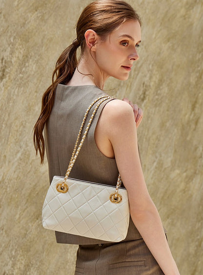 Classic Quilted Lambskin Chain Bag