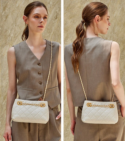 Classic Quilted Lambskin Chain Bag