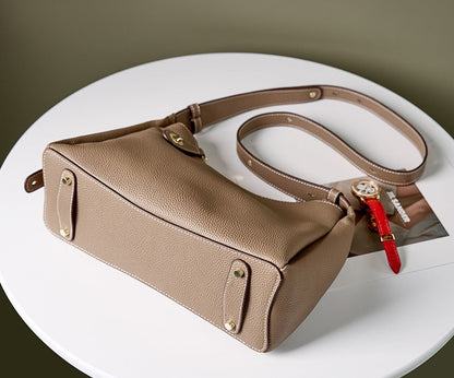 Casual Leather Shoulder Bag