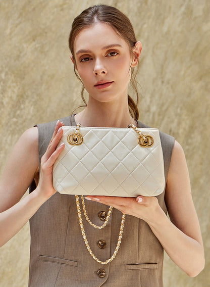 Classic Quilted Lambskin Chain Bag
