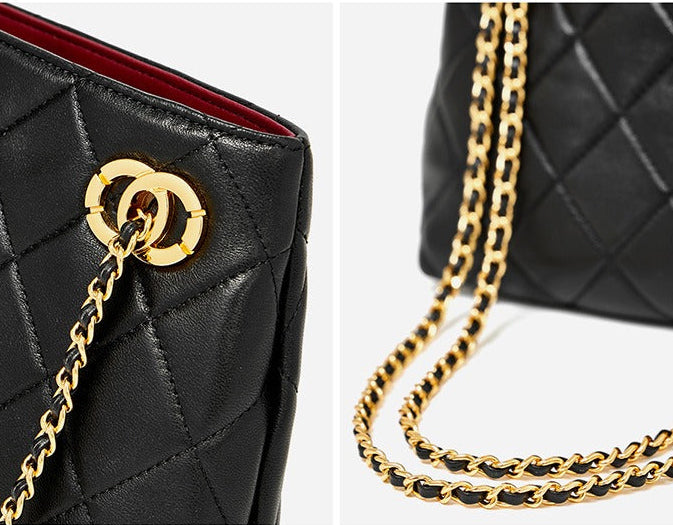 Classic Quilted Lambskin Chain Bag