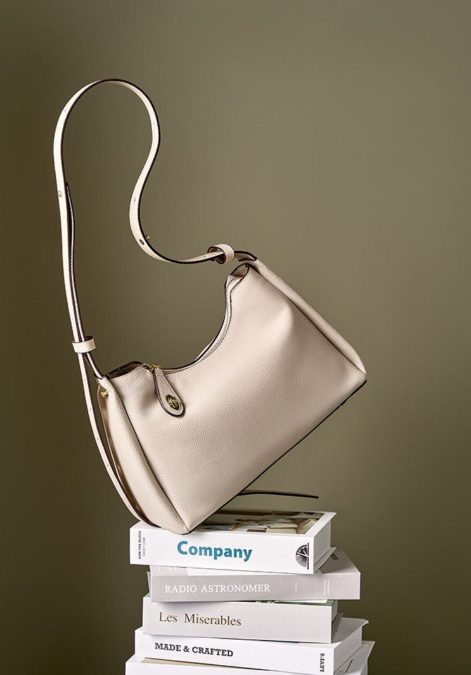 Casual Leather Shoulder Bag