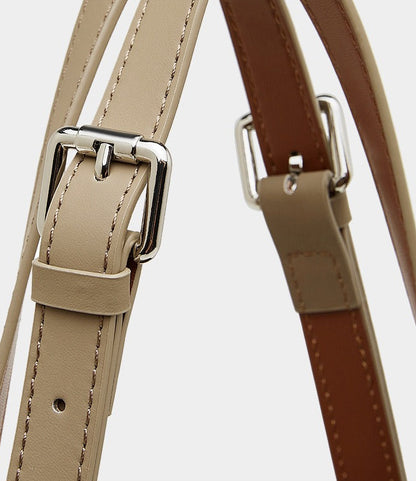 Leather Bucket Tote Inner Pouch