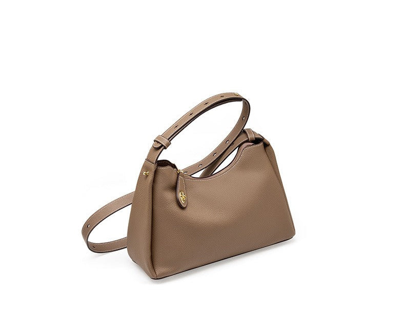 Casual Leather Shoulder Bag