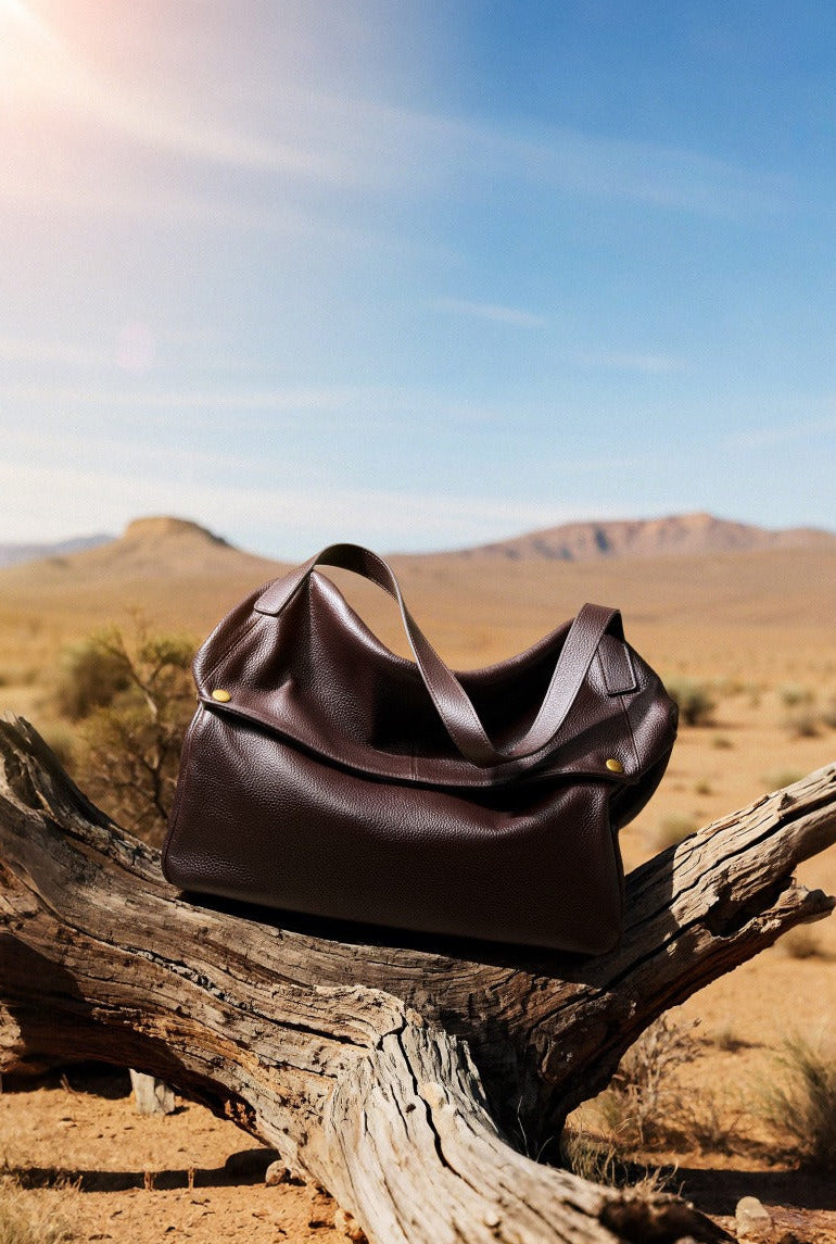 Multi-Way Everyday Leather Crossbody Bag
