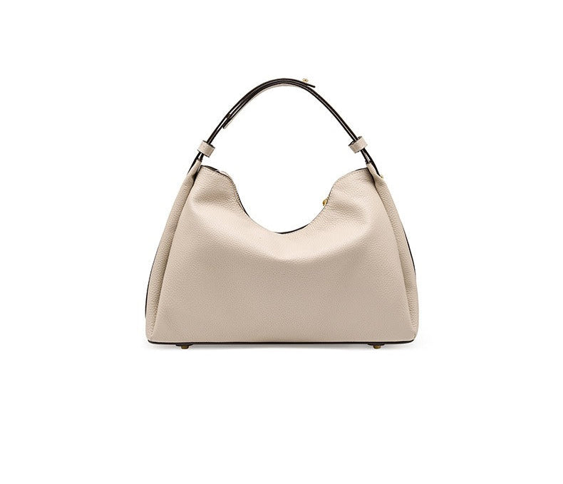 Casual Leather Shoulder Bag