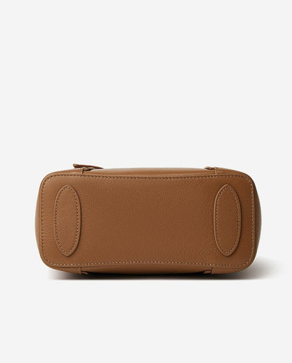 Silk Scarf Leather Tote Bag