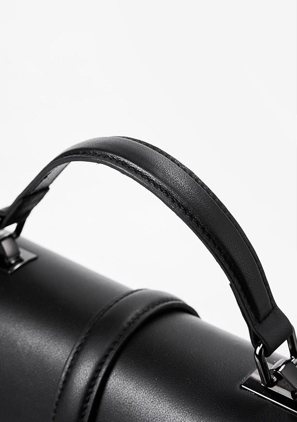 Classic Quilted Real Leather Handbag