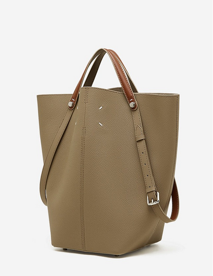 Leather Bucket Tote Inner Pouch