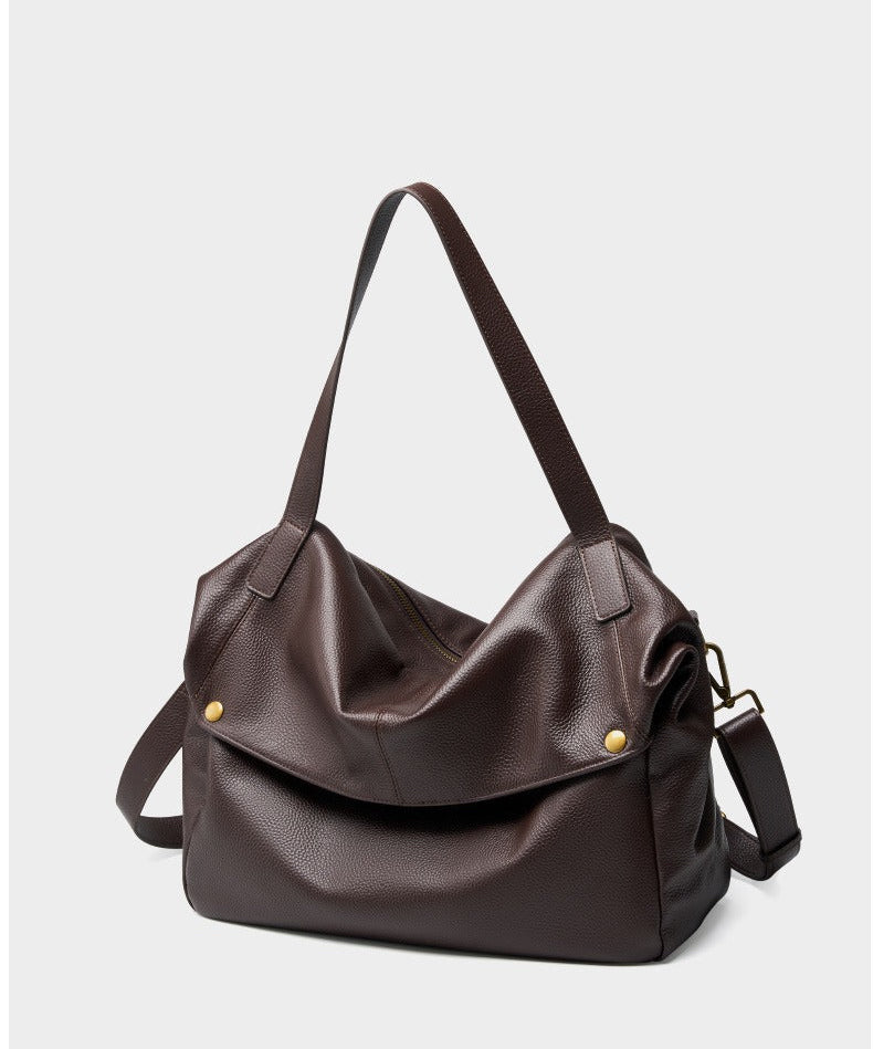 Multi-Way Everyday Leather Crossbody Bag