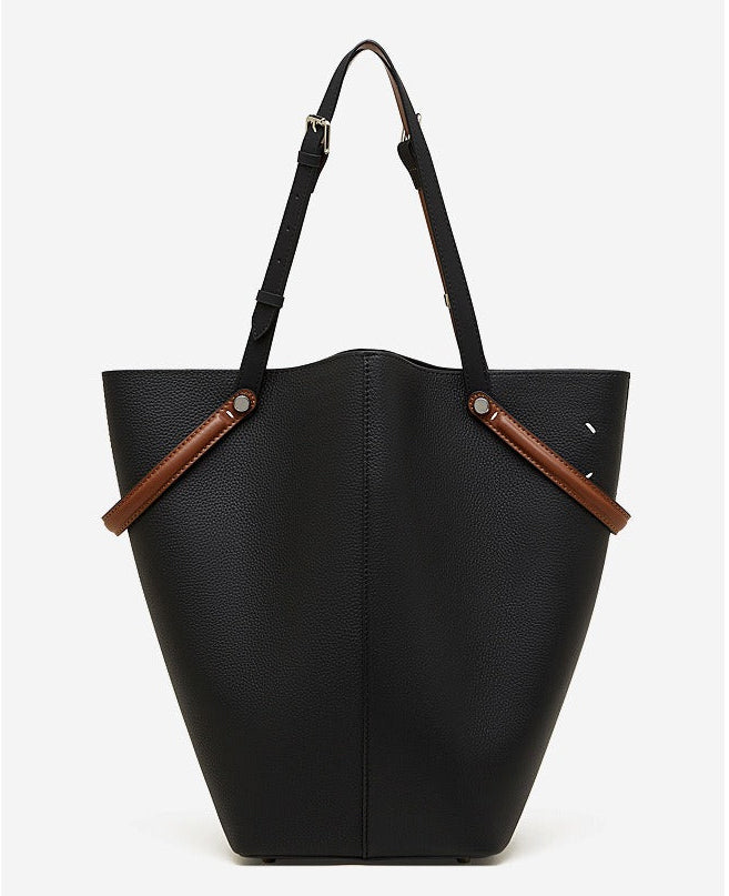 Leather Bucket Tote Inner Pouch