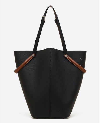 Leather Bucket Tote Inner Pouch