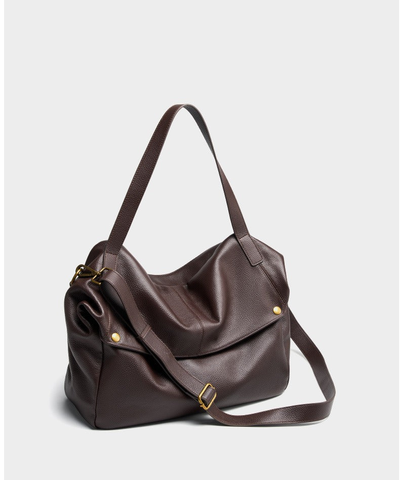 Multi-Way Everyday Leather Crossbody Bag
