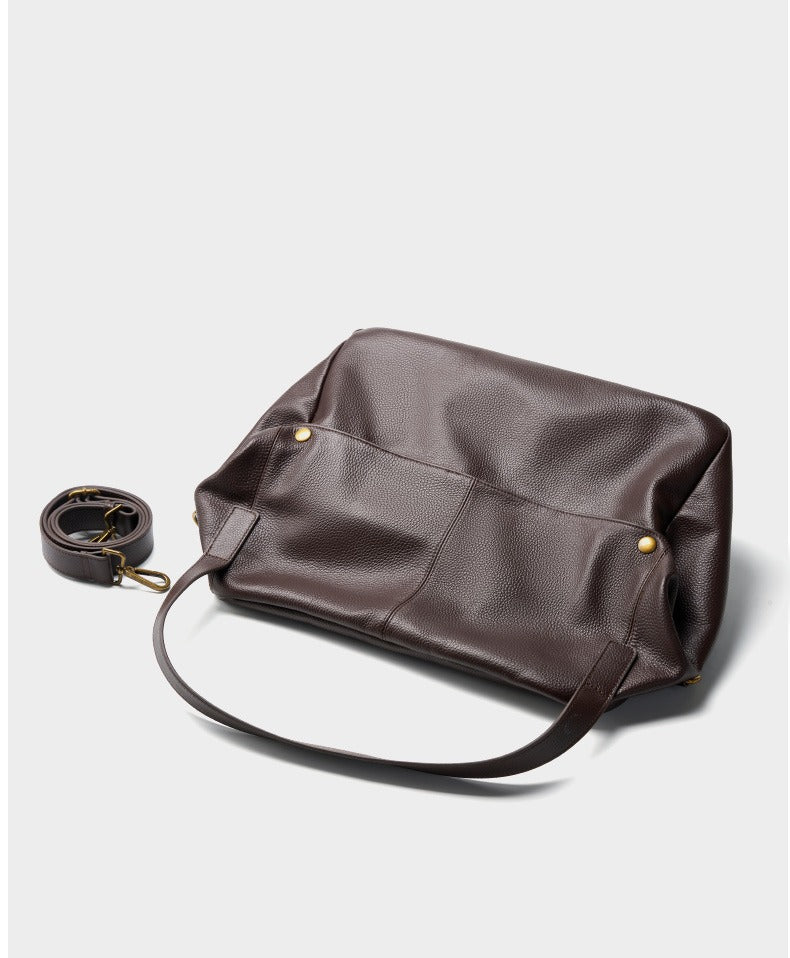 Multi-Way Everyday Leather Crossbody Bag