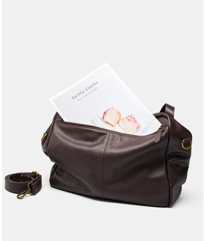 Multi-Way Everyday Leather Crossbody Bag