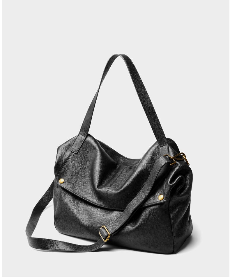 Multi-Way Everyday Leather Crossbody Bag