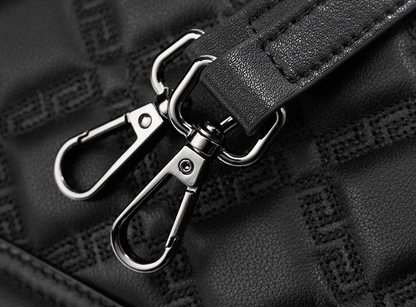 Classic Quilted Real Leather Handbag